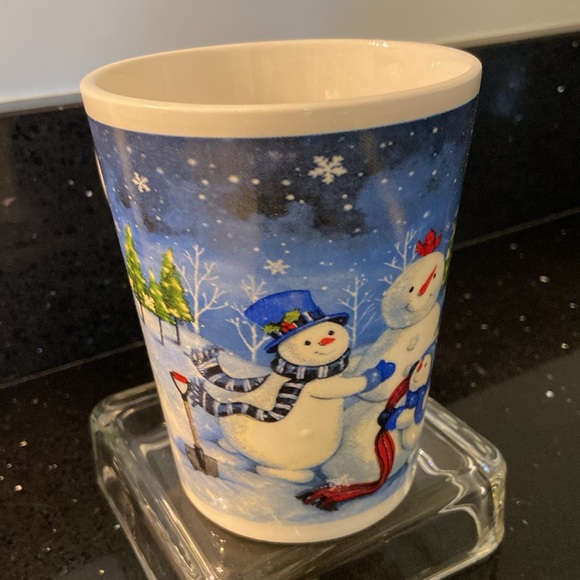 Snowman Family Winter Coffee Tea Mug Christmas Holiday Festive - Picture 3 of 8